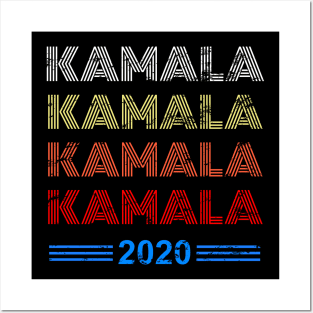 Kalama 2020 Vice President Vintage Design for Election Vote Day Posters and Art